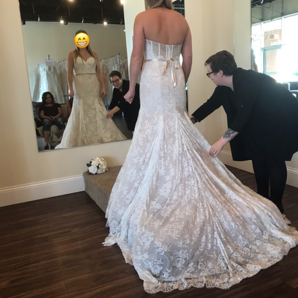 New/unworn or altered sample Wedding Dress